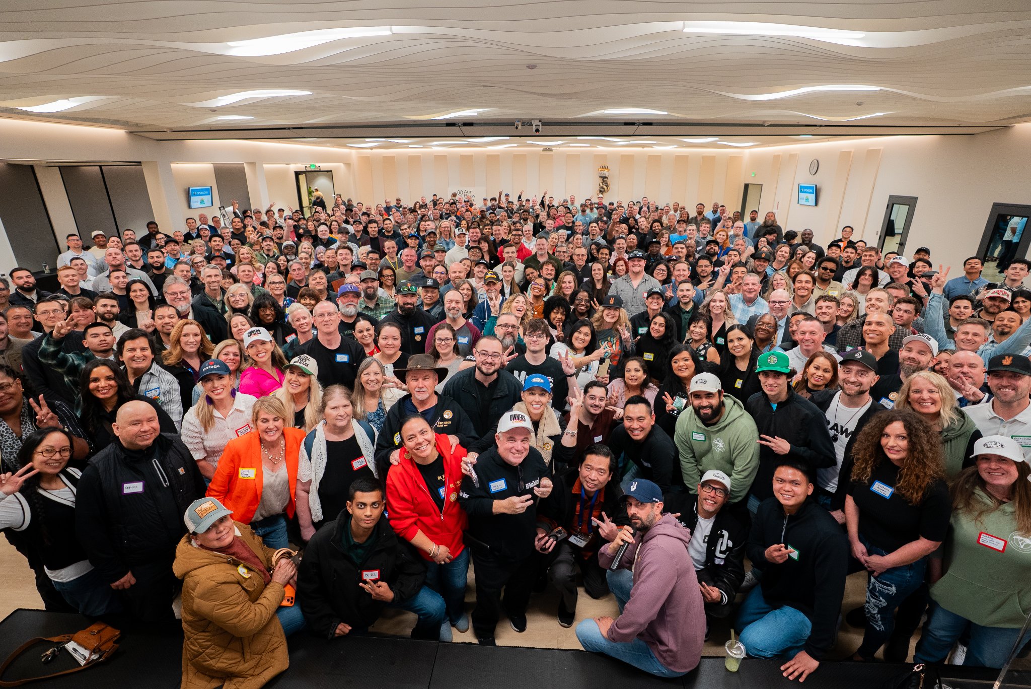 Hundreds of NorCal REIA members gathered at a community event